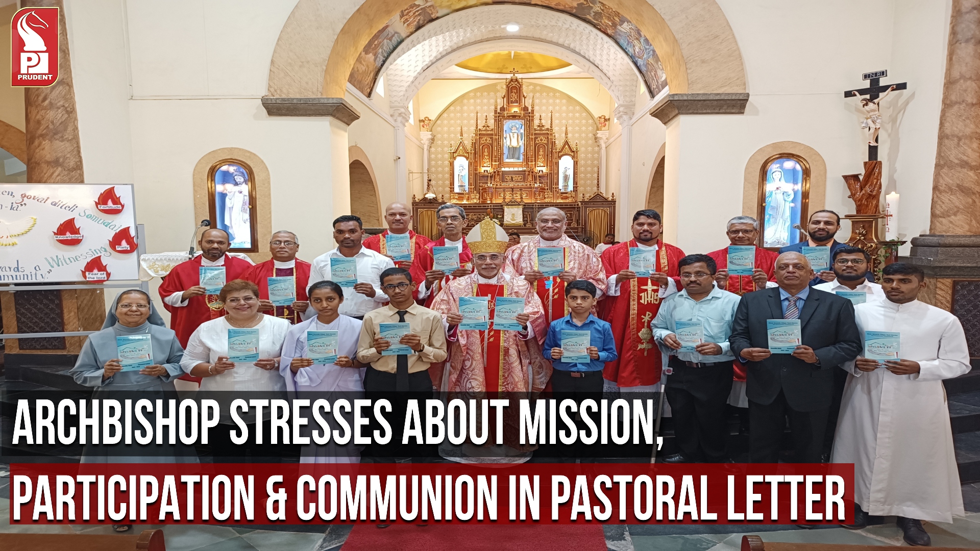 ARCHBISHOP STRESSES ABOUT MISSION, PARTICIPATION & COMMUNION IN PASTORAL LETTER 