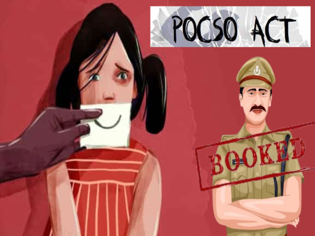 Crime Branch Police Inspector & a woman booked under POCSO Act