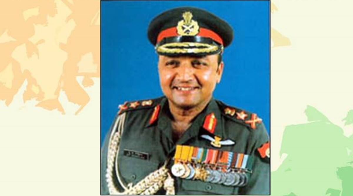 FORMER ARMY CHIEF GEN SUNITH FRANCIS RODRIGUES PASSES AWAY