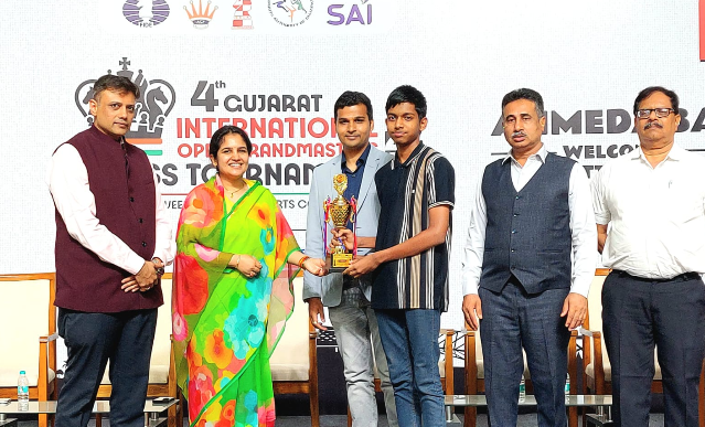 Goa's Ethan Vaz Shines at 4th Gujarat International GM Open