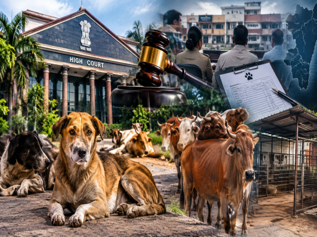 High Court Warns Local Bodies with Contempt Over Stray Dog and Cattle Inaction; seeks Answers on ‘Missing’ 492 Dogs