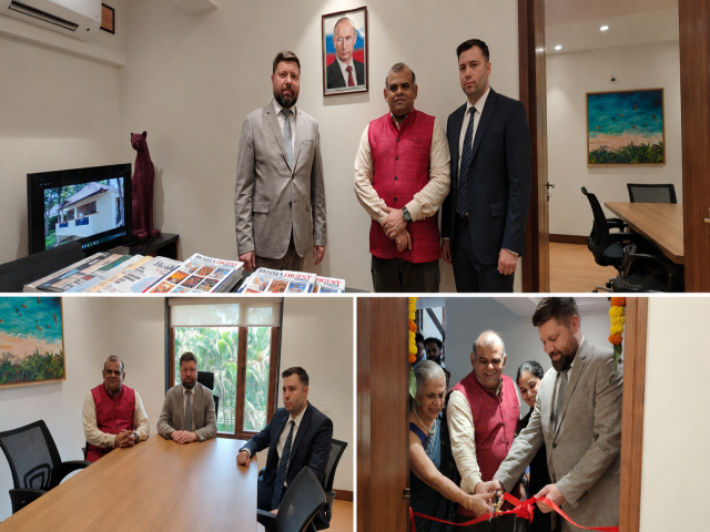 Office Of The Honorary Consul Of Russian Federation Inaugurated In Goa