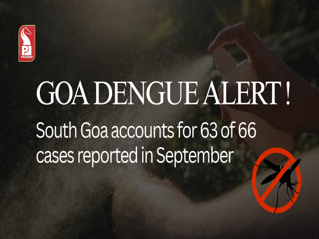 South Goa Accounts for 63 of 66 Dengue Cases in September