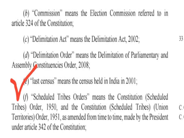 ST Reservation As Per 2001 Census? Goa Had Only 566 ST Population Then 