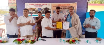 KTCL driver feted for winning award