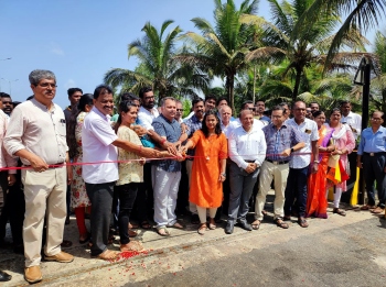 1st phase of 4-lane bridge opened at Curchorem