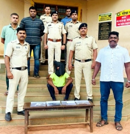 Thief nabbed at Morjim, stolen phones worth Rs 3.5 lakh recovered