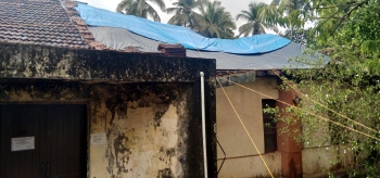 Roof of dilapidated Ponda agricultural office collapses
