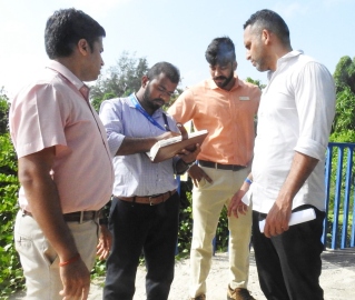 GSPCB acts on plaint, collects water samples at Varca creek