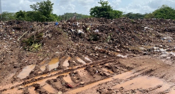 Eyesore! Calls for immediate stop to waste dumping near KTC bus stand