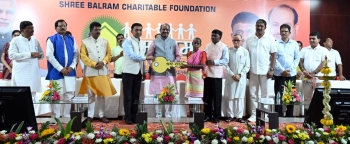 Shram Dham, an inspiration to country: Lok Sabha Speaker