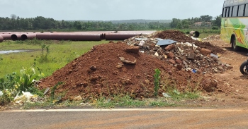 Locals raise alarm over illegal landfilling activity in Guirim