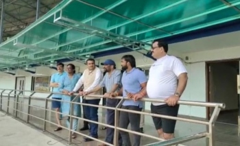National Games: IOA team inspects Nehru Stadium