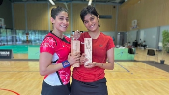 Tanisha-Aswini clinch Nantes International badminton title