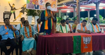Curtorkars urged to strengthen BJP, ensure party wins both LS seats
