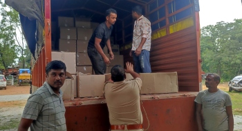 Truck carrying biscuits found with 2,500 ltrs of Goa liquor