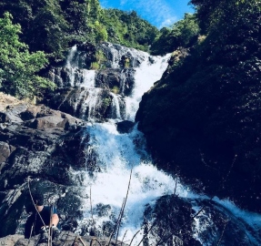 Trekking expedition to Tambdi Surla waterfalls