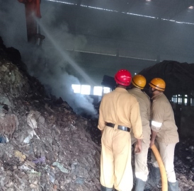 Sonsodo woes refuse to die out, waste shed in flames yet again