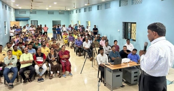 Speaker hosts workshop for saffron party’s booth presidents in Canacona