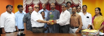 New chairman promises to make Margao's Ravindra Bhavan a premier cultural centre