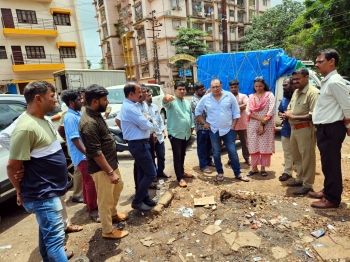 Work underway to beautify major dark spots in Vasco