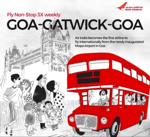 Air India launches Gatwick to Mopa flights from July 21