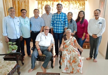 Om Kerkar 1st in Goa in CA exam