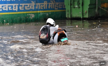 Why does Delhi suffer from waterlogging every year?