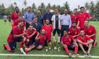 Customs Goa win exhibition football match