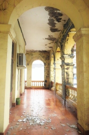 Now, concrete portion of heritage Margao Municipality building ceiling collapses