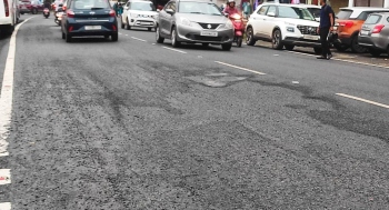 Repaired a year ago, rains wash away roads in Margao
