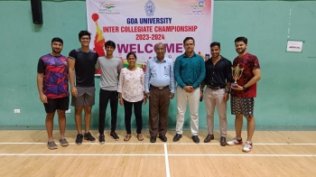 Goa University badminton: GMC, St Xavier’s champs