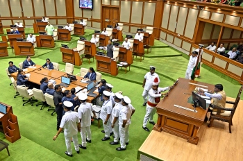 CM faces Opposition queries related to Budget, unfulfilled promises, 'scams'