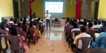 Career guidance talk held for Catechism students