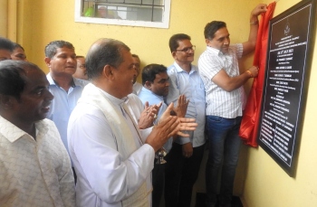 Gaude inaugurates sports complex at Dicarpale