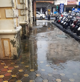 Madgavkars live with raw sewage spewed around MMC building for nearly a month