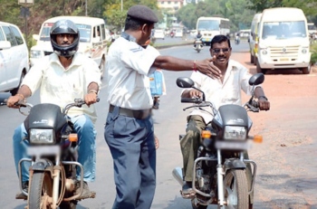 Utter indiscipline and lack of traffic sense