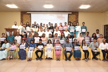 SES felicitates meritorious students