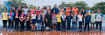 KISCE Goa athletes shine in swimming, badminton & TT tourneys