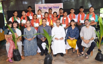 Big Foot Trust felicitates SSCE toppers