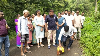Protection wall work launched