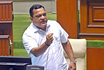 Mauvin birthday cake cutting interrupts Minister's reply speech