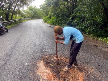 Belagavi-Goa road via Chorla gives travellers nightmares
