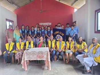 Uniforms distributed to students in Calangute