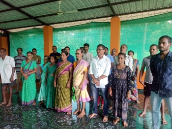 Selaulim dam evacuees demand land from govt on priority basis