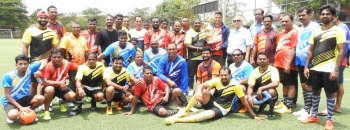 MMC Staff win football exhibition match