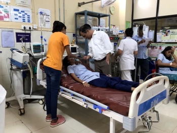 9 students discharged, 2 kept under observation