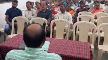 Villagers in Mudder-Khandepar urge minister Ravi Naik to revoke Section 144 and halt Bandhara construction
