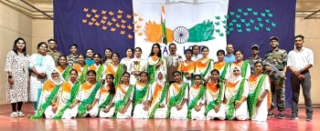 Valpoi HSS holds patriotic singing contest