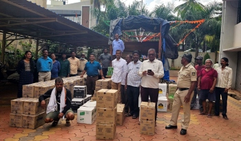 Goa liquor worth Rs 28L seized in Belagavi from Hubbali-headed truck